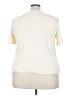 Carole Little 100% Rayon Ivory Short Sleeve Top Size 22w - photo 2