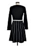 Neiman Marcus Stripes Black Casual Dress Size M - photo 2