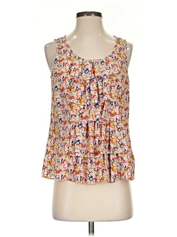 Sine Sleeveless Silk Top (view 1)