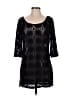 J Valdi 100% Polyester Black Casual Dress Size S - photo 1
