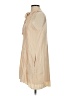 Entro 100% Rayon Solid Ivory Tan Sleeveless Blouse Size S - photo 5