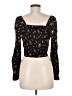 Vero Moda Black Long Sleeve Top Size M - photo 2