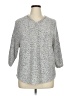 Chico's Gray Pullover Sweater Size XL (3) - photo 1