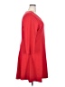 Old Navy Solid Red Casual Dress Size XXL - photo 4