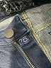 Goldsign Stripes Blue Jeans Size 28 waist - photo 5