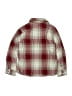 Levi's Plaid Burgundy Long Sleeve Button-Down Shirt Size 6 - 7 - photo 2