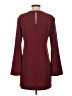 MNG 100% Polyester Solid Burgundy Casual Dress Size 4 - photo 2