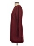 MNG 100% Polyester Solid Burgundy Casual Dress Size 4 - photo 5