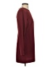 MNG 100% Polyester Solid Burgundy Casual Dress Size 4 - photo 4