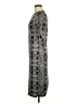 ROAM Graphic Gray Casual Dress Size M - photo 5