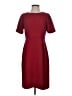 J.Crew 100% Polyester Solid Burgundy Cocktail Dress Size 4 - photo 1