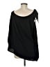 Unbranded 100% Polyester Black 3/4 Sleeve Blouse Size M - photo 2