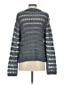 Woven Heart Gray Pullover Sweater Size S - photo 2