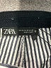 Zara Stripes Gray Casual Pants Size XS - photo 7