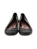 Naya 100% Leather Black Flats Size 8 - photo 2
