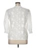 Unbranded 100% Polyester White 3/4 Sleeve Blouse Size XL - photo 2