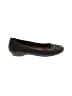 Naya 100% Leather Black Flats Size 8 - photo 1