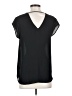 DR2 100% Polyester Black Short Sleeve Blouse Size S - photo 2
