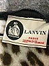 Lanvin 100% Viscose Animal Print Brown Cocktail Dress Size M - photo 7
