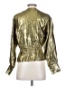Joie Metallic Gold Long Sleeve Blouse Size XS - photo 2