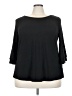 Avenue Black 3/4 Sleeve T-Shirt Size 22 - 24 Plus - photo 1