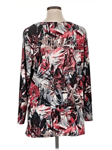 N Touch 3/4 Sleeve Blouse (view 2)