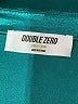 Double Zero 100% Polyester Metallic Teal Long Sleeve Blouse Size L - photo 4