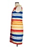 Tabitha 100% Acetate Graphic Blue Casual Dress Size 10 - photo 5