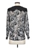 Ann Taylor LOFT 100% Polyester Silver Long Sleeve T-Shirt Size XXS - photo 2