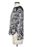Ann Taylor LOFT 100% Polyester Silver Long Sleeve T-Shirt Size XXS - photo 5