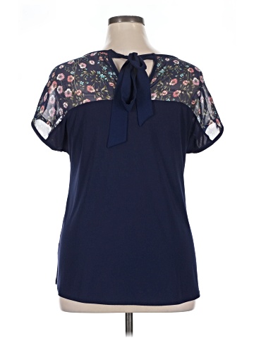 Faith and Joy Short Sleeve Blouse (view 2)