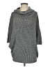 Korye Houndstooth Gray Poncho Size S - photo 1
