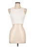 Double Zero Ivory Sleeveless T-Shirt Size L - photo 1