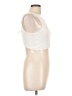 Double Zero Ivory Sleeveless T-Shirt Size L - photo 4