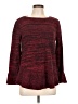 Style&Co Marled Red Burgundy Pullover Sweater Size L - photo 1