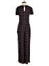 Free People Floral Black Jumpsuit Size 2 - photo 2