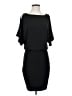 Moda International Solid Black Cocktail Dress Size S - photo 1