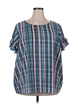 Lane Bryant Short Sleeve Blouse