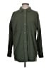 Mondetta Solid Green Long Sleeve Blouse Size S - photo 1