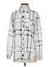 Assorted Brands Plaid Ivory Long Sleeve Blouse Size S - photo 1