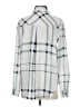 Assorted Brands Plaid Ivory Long Sleeve Blouse Size S - photo 2