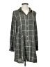 Zara Plaid Gray Casual Dress Size S - photo 1