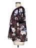 Torrid Floral Polka Dots Black Short Sleeve Blouse Size Lg Plus (0) - photo 5