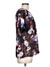 Torrid Floral Polka Dots Black Short Sleeve Blouse Size Lg Plus (0) - photo 4