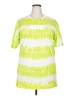 Basics Tie-dye Green Short Sleeve T-Shirt Size 2X - photo 1