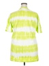Basics Tie-dye Green Short Sleeve T-Shirt Size 2X - photo 2