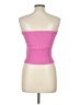 Happily Grey 100% Polyester Pink Sleeveless Top Size L - photo 2