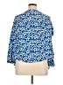 Steve Madden Blue Short Sleeve Blouse Size 16 - photo 2