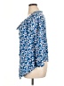 Steve Madden Blue Short Sleeve Blouse Size 16 - photo 5