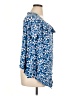 Steve Madden Blue Short Sleeve Blouse Size 16 - photo 4